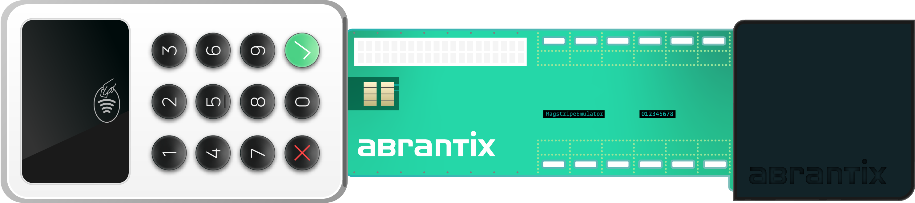 Abrantix Payment Software Terminal Testing Card Mobile